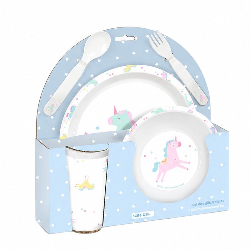 Safta Unicornio Kids Tableware Set