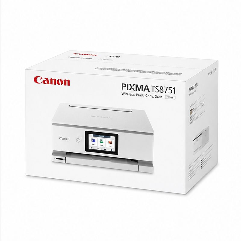 Imprimante photo jet d'encre couleur multifonction sans fil Canon PIXMA TS8751