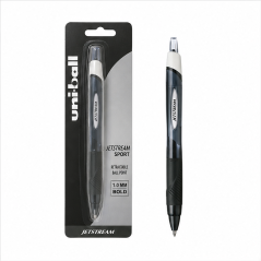 uni-ball JetStream Sport Black 1.0 mm Pen - pack of 12