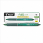 Pilot Frixion Clicker erasable green gel pen 0.7 mm - pack of 12