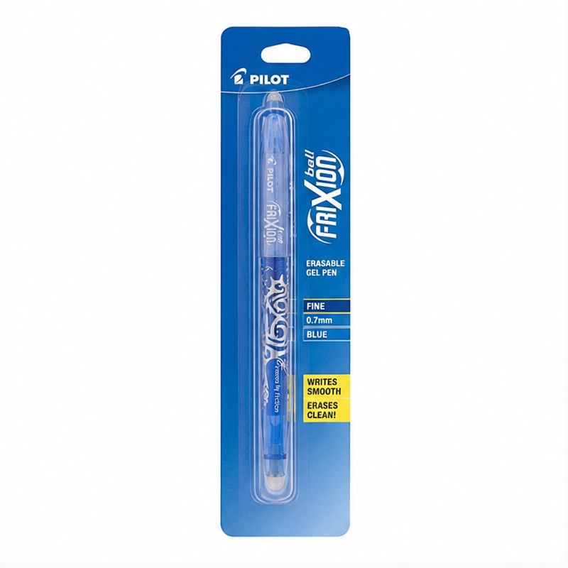 Pilot FriXion Ball stylo gel effaçable bleu 0,7 mm - lot de 12 Pilot FriXion Ball stylo gel effaçable bleu 0,7 mm - lot de 12