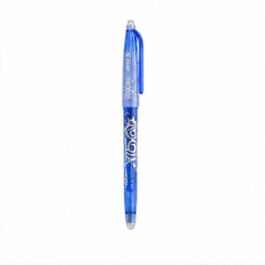 Pilot FriXion Ball bleu 0,7 mm effaçable - lot de 12