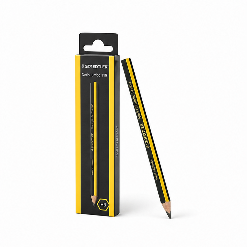 Staedtler Noris jumbo 119 HB graphite pencil - pack of 12