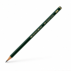 Crayon graphite Faber-Castell Castell 9000 2B - lot de 12
