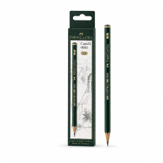Faber-Castell Castell 9000 2B - lot de 12 | Crayon graphite