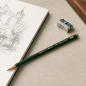Crayon graphite Faber-Castell Castell 9000 2B - lot de 12