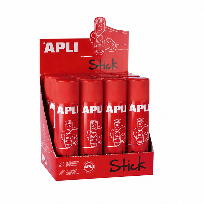 Apli Adhesive Glue Stick 21 g - pack of 12