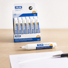 Milan Correcteur Mini 5 ml à pointe métallique - lot de 12