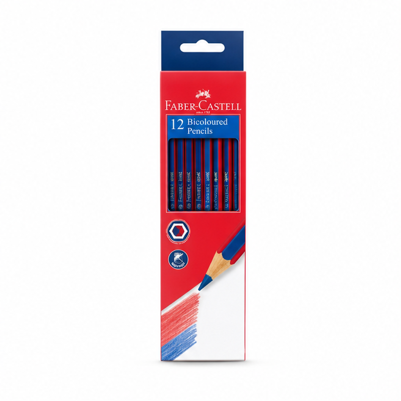 Faber-Castell Janus red/blue pencil - pack of 12 Faber-Castell Janus red/blue pencil - pack of 12