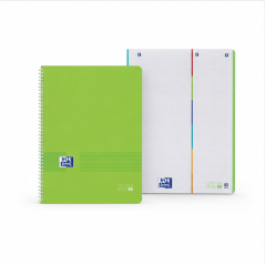 Oxford Live&Go Europeanbook 1 A4+ 5x5 80 sheets - pack of 5
