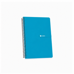 Enri Fº Spiral Notebook, 80 Blank Sheets - pack of 10