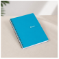 Enri Cahier à spirale Fº 80 feuilles lisses - lot de 10