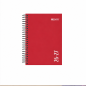 Agenda scolaire Enri avec spirale, format octavo, jour par page - lot de 5
