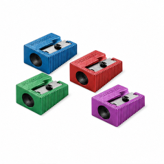 Staedtler 510 10 Metal Sharpener, Single Hole - pack of 20
