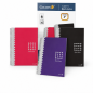 Golden 4º Spiral Notebook, 80 Sheets, Plain - pack of 6