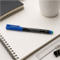 Faber-Castell Multimark Blue Permanent Marker M 1 mm - pack of 10