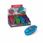 ErichKrause Shell Eraser in Plastic Case, Blue - pack of 24