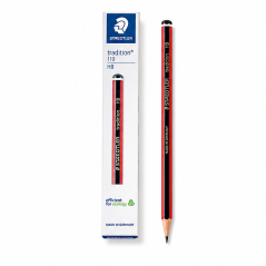 Staedtler tradition 110 HB : crayon graphite - lot de 12