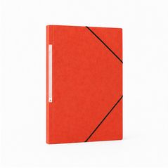 Chemise cartonnée Mariola rouge format folio - lot de 20