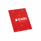 Enri stapled note pad A5 smooth red 80 sheets - pack of 5 Enri stapled note pad A5 smooth red 80 sheets - pack of 5