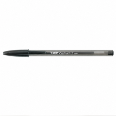 BIC Cristal Large Black 1.6 mm Ballpoint Pen - pack of 50