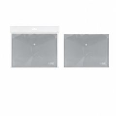 Ingraf A4 document holder with snap closure - pack of 10