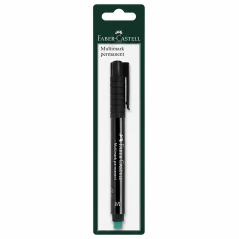 Faber-Castell Multimark marqueur permanent noir - lot de 10