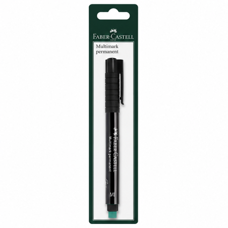 Faber-Castell Multimark marqueur permanent noir - lot de 10