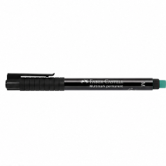 Faber-Castell Multimark permanent marker black - pack of 10