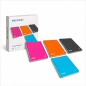 Firmo A4 Spiral Notebook, 4x4 grid with margin, 80 sheets - pack of 4
