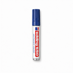 edding 550 blue permanent marker 3-4 mm - pack of 10