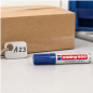edding 550 feutre permanent bleu 3-4 mm - lot de 10