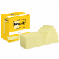 Post-it Notes Canary Yellow 76 x 127 mm, lot de 12 blocs