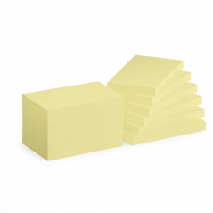 Post-it Canary Yellow 76 x 127 mm, lot de 12 blocs