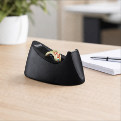 Tesa Curve distributeur de ruban noir avec ruban