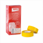 Apli Yellow Polypropylene Adhesive Tape 19 mm x 33 m - pack of 8