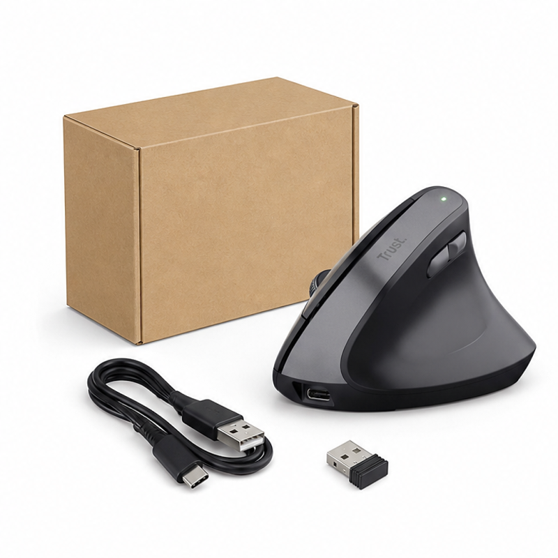 Trust Bayo II Souris ergonomique sans fil