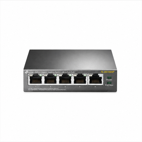 TP-Link TL-SG1005P Switch Gigabit de bureau 5 ports avec 4 ports PoE+