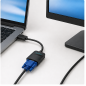 Vention câble adaptateur HDMI vers VGA 0,15 m avec audio 3,5 mm, noir