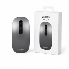 Coolbox W02 IA Wireless Mouse Gray - 1600 DPI