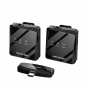 Vention Microphones cravate sans fil USB-C, lot de 2, noir