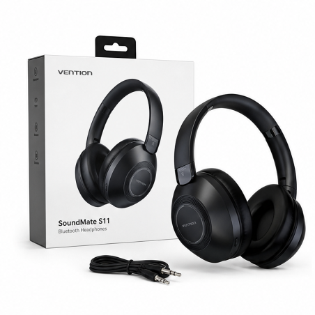 Casque Bluetooth Vention SoundMate S11 noir