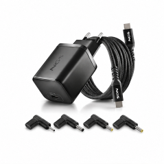 NGS BUD 65W-AC chargeur GaN 65 W avec câble USB-C et 4 embouts Acer
