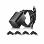 NGS BUD 65W-AC 65 W GaN charger with USB-C cable and 4 Acer tips