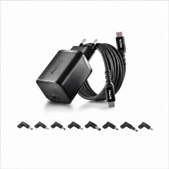 NGS BUD65W-H Chargeur USB-C GaN 65W pour ordinateurs portables HP
