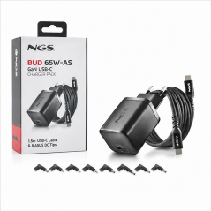 NGS BUD 65W-AS chargeur GaN USB-C 65W ASUS