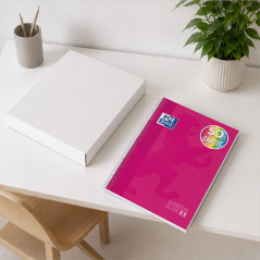 Oxford Europeanbook 5 A4+ spiral notebook 5x5 - pack of 5