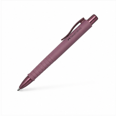 Faber-Castell Poly Ball Urban XB burdeos - lot de 5