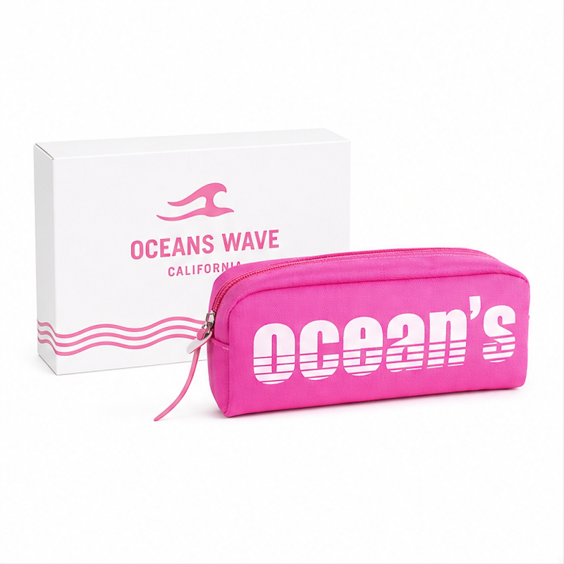Oceans Wave California fuchsia single-zip pencil case Oceans Wave California fuchsia single-zip pencil case