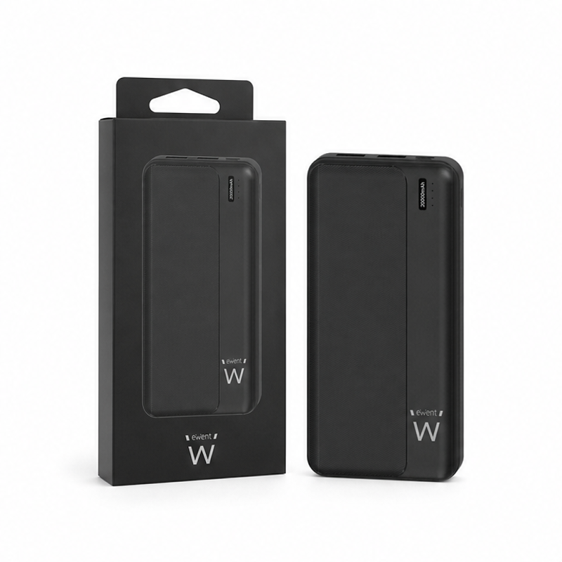 Ewent EW1163 20000 mAh 22.5W PD Power Bank